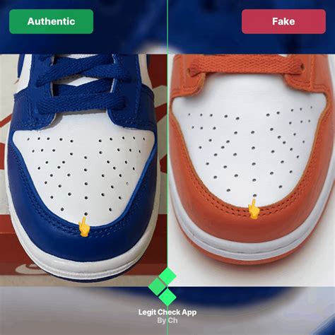 how to check for fake shoes